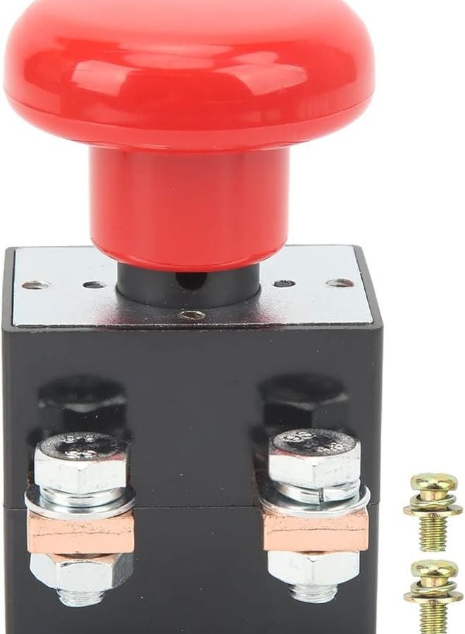 Emergency Stop Push Button Switch 50mm Mounting Hole IP67 Weatherproof 12 220V 250A - Image 2