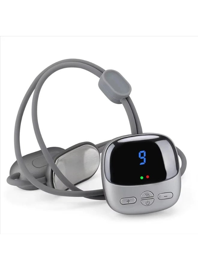 Hands-Free Neck Massager with Heat - Portable Wearable for Shoulder & Cervical Massager at Office & Home - Image 1