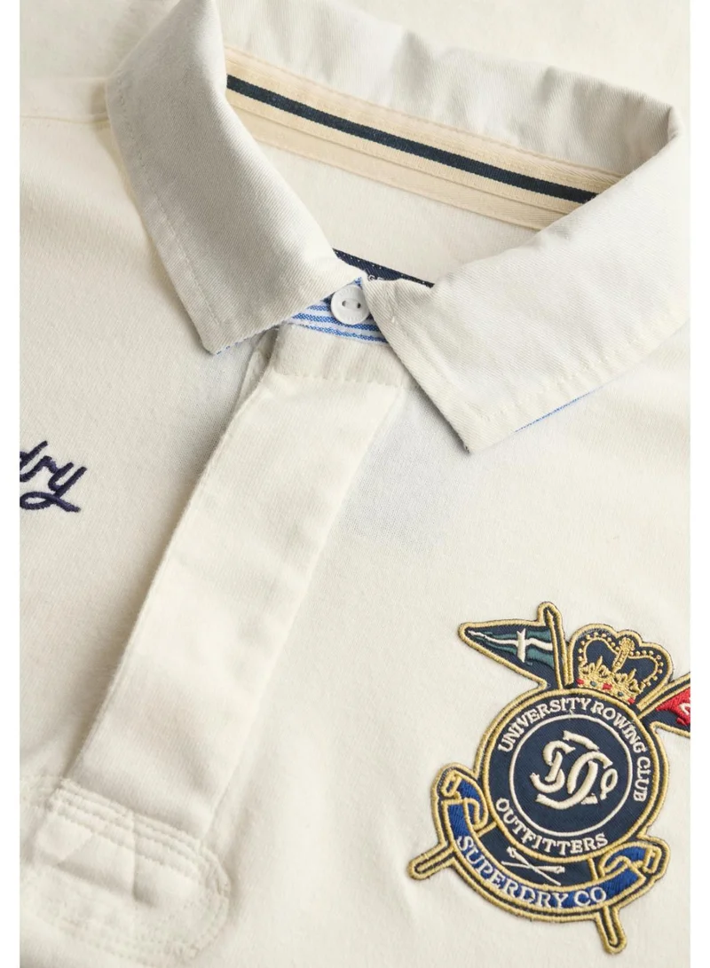 Superdry  Double Emblem Rugby Top for Men | Best Price UAE