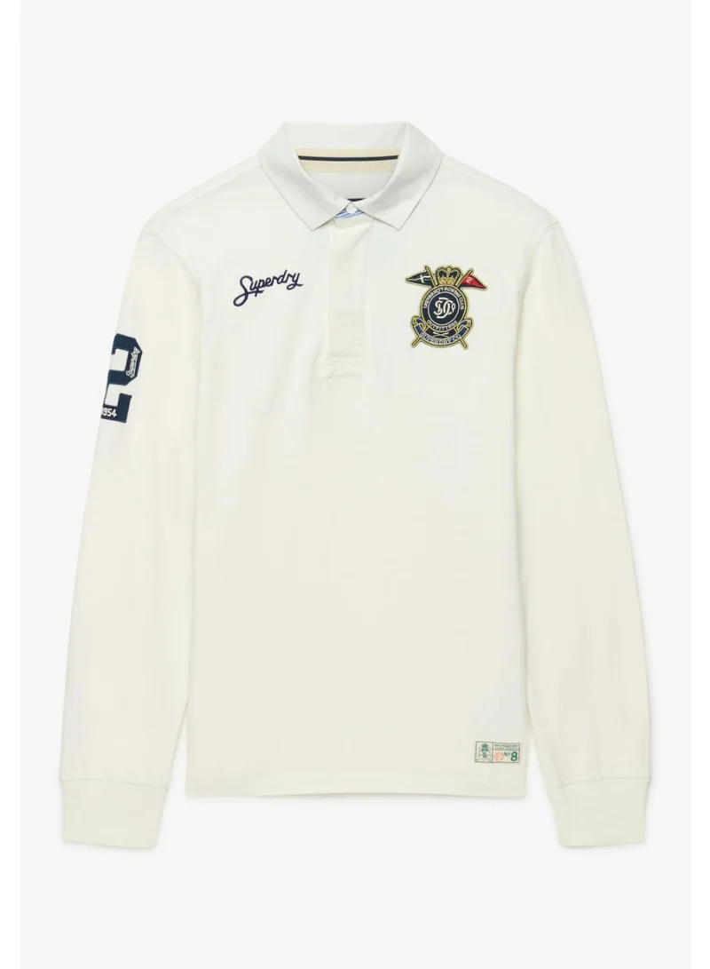 Superdry  Double Emblem Rugby Top for Men | Best Price UAE