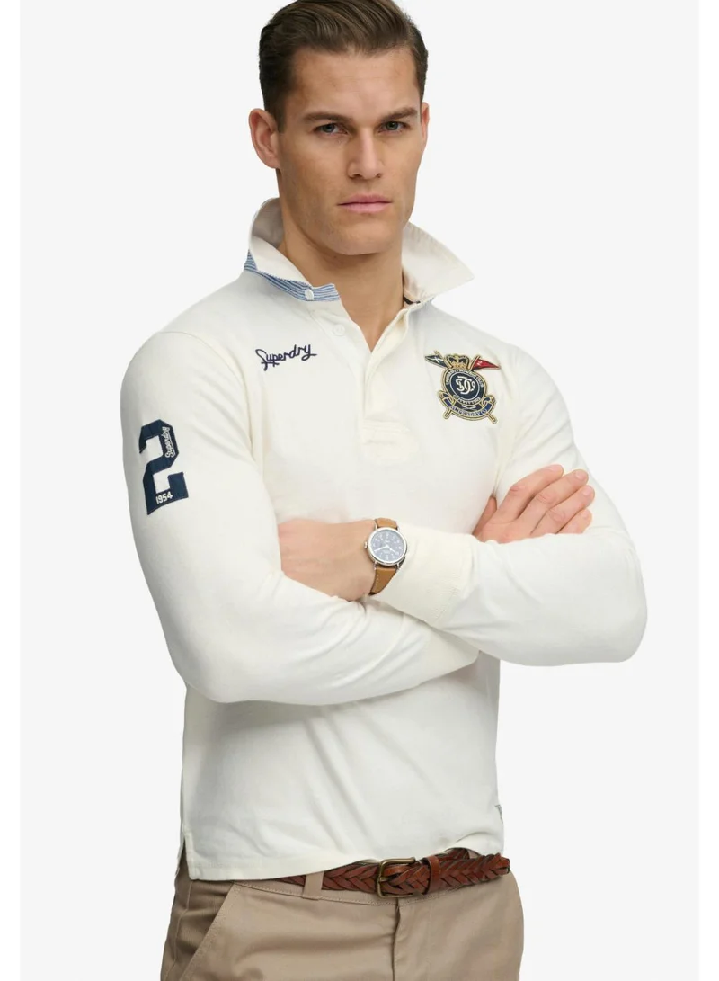 Superdry  Double Emblem Rugby Top for Men | Best Price UAE