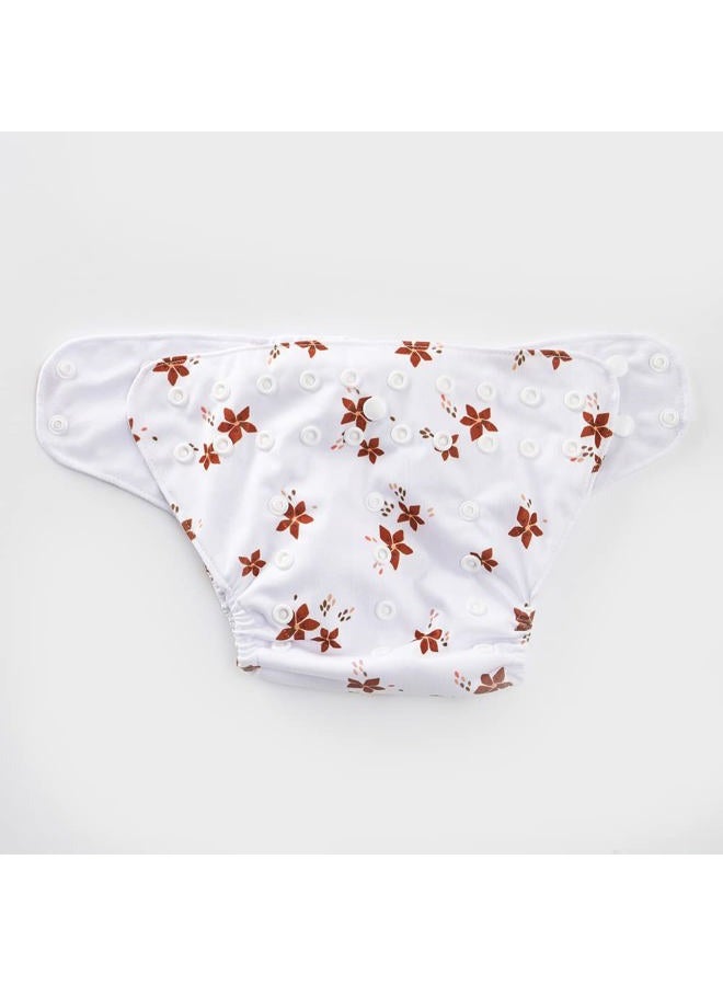 Happy Flute HappyFlute 9 Sets Newborn Baby Cloth Pocket Diapers One Size Adjustable Reusable for Baby Boys and Girls(6-33 pounds,0-3 Years),One Wet Bag+4Diapers and 4Inserts - Image 4