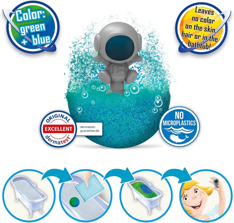Inkee Bath Bomb with Space Surprise - Galaxy Aroma for Kids - Image 3