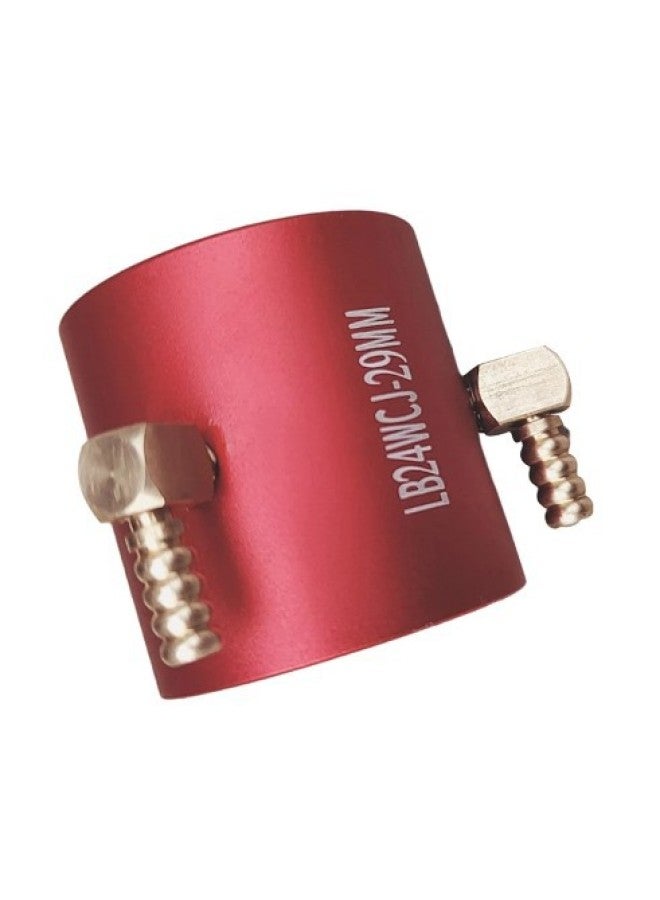 Aluminum Alloy Water Cooling Jacket 2435 2440 Brushless Motor Use Motor Cooling Sleeve-Color:Red  - Image 4