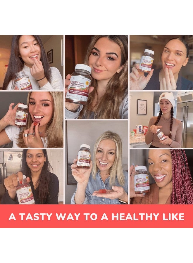 LUNAKAI The 100% Gummy Womens Multivitamin Gummies 100% Daily Value Of 16 Essential Vitamins And Minerals Healthy Multivitamin For Women Of All Ages Soy Free Nongmo Gluten Free 30 Day Supply - Image 4