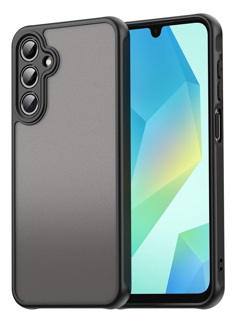 حافظة هاتف بملمس غير لامع لهاتف سامسونج جالاكسي A16 حافظة شبه شفافة مضادة للصدمات ومقاومة للزيوت والماء - Image 1