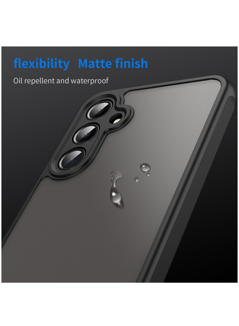 حافظة هاتف بملمس غير لامع لهاتف سامسونج جالاكسي A16 حافظة شبه شفافة مضادة للصدمات ومقاومة للزيوت والماء - Image 3