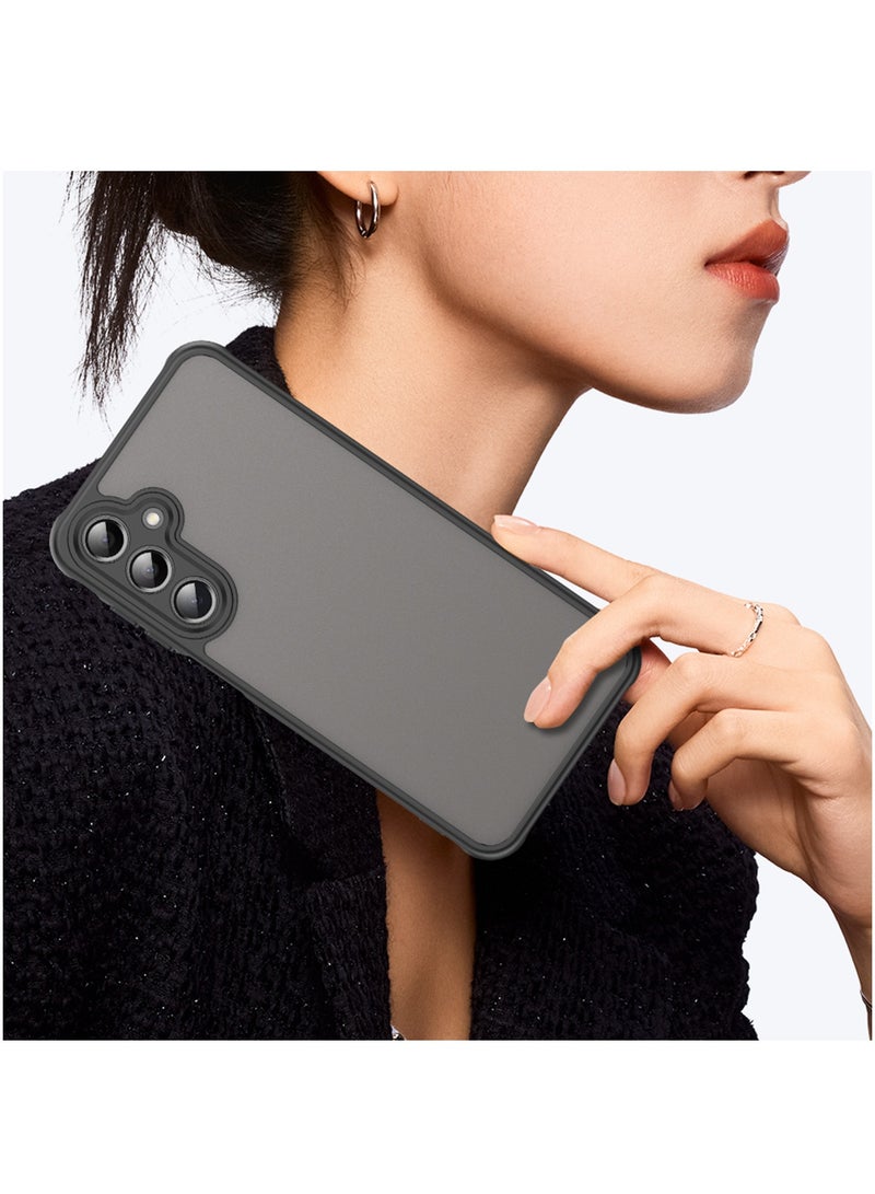 حافظة هاتف بملمس غير لامع لهاتف سامسونج جالاكسي A16 حافظة شبه شفافة مضادة للصدمات ومقاومة للزيوت والماء - Image 5