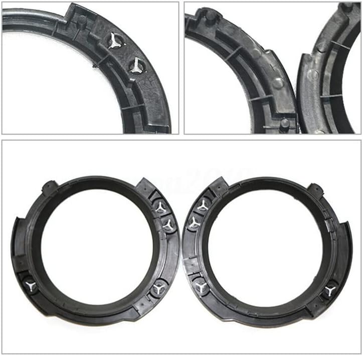 kkone Black Left & Right Headlight Brackets Mount Buckets for 2007-2017 Jeep Wrangler JK - Image 2