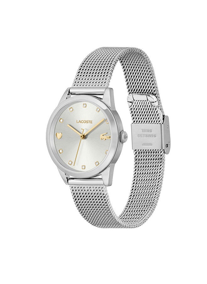 LACOSTE - Women's Analog Round Shape Stainless Steel Wrist Watch 2001307 - 30 Mm - Image 1