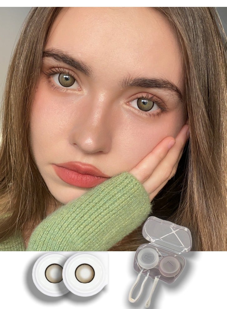 ARUWA Desert Sunset melody annual colorful unisex cosmetic contact lenses, no magnification - Image 5