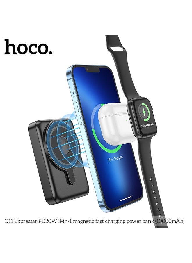 hoco. Power bank Q11 Expressar PD20W 10000mAh(Black)  - Image 3