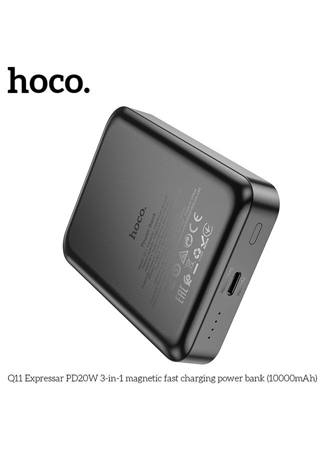hoco. Power bank Q11 Expressar PD20W 10000mAh(Black)  - Image 5