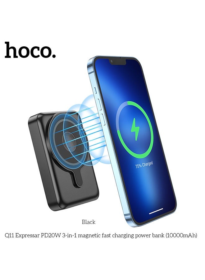 hoco. Power bank Q11 Expressar PD20W 10000mAh(Black)  - Image 2