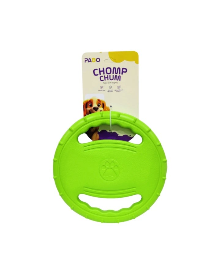 Pado Eva Chomp Chum Frisbee Dog Toy - 20cm - Image 1