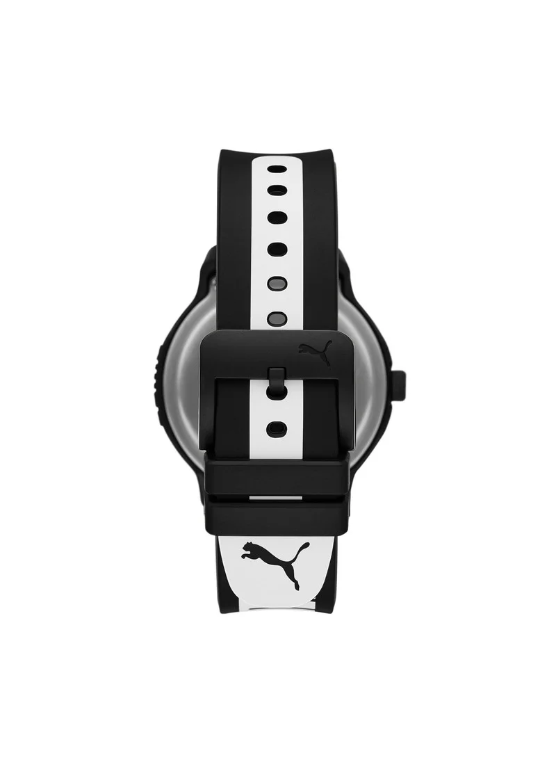 بوما Men's Analog Quartz Watch With Polyurethane Strap - 3 ATM - PU P5065