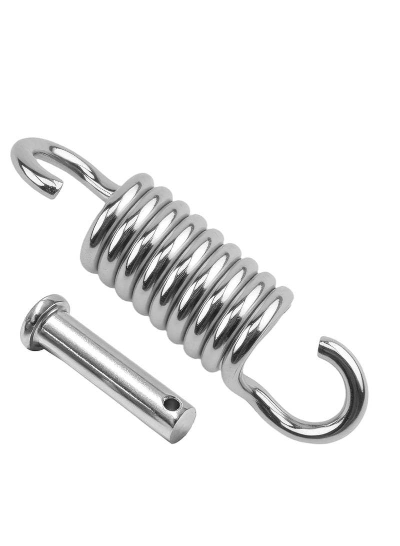 RENOVO Heavy Duty Swing Hangers Hooks φ16*70 Pin φ6.5*φ34*130 Kit for Swing Egg Chair Replacement Parts Extension Spring Accessories for Outdoor Indoor Outside Porch Garden Swings - Image 1