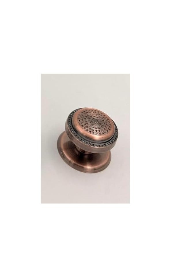 Red Oxidized Exterior Apartment Door Handle