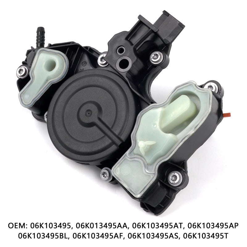 Generic Aumtoni 06K103495 PCV Valve, Engine Crankcase Vent Valve, Oil Separator Compatible with Volkswagen Golf VW Audi A3 A4 Jetta Passat Bettle GTI 1.8T 2.0T 2014-2020, Replace# 06K013495AA 06K103495AT  - Image 2