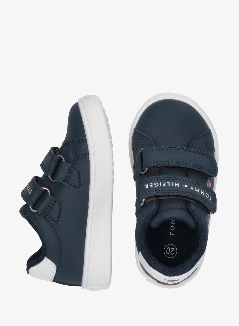 تومي هيلفيغر حذاء رياضي صغير بشريط لاصق - Image 5