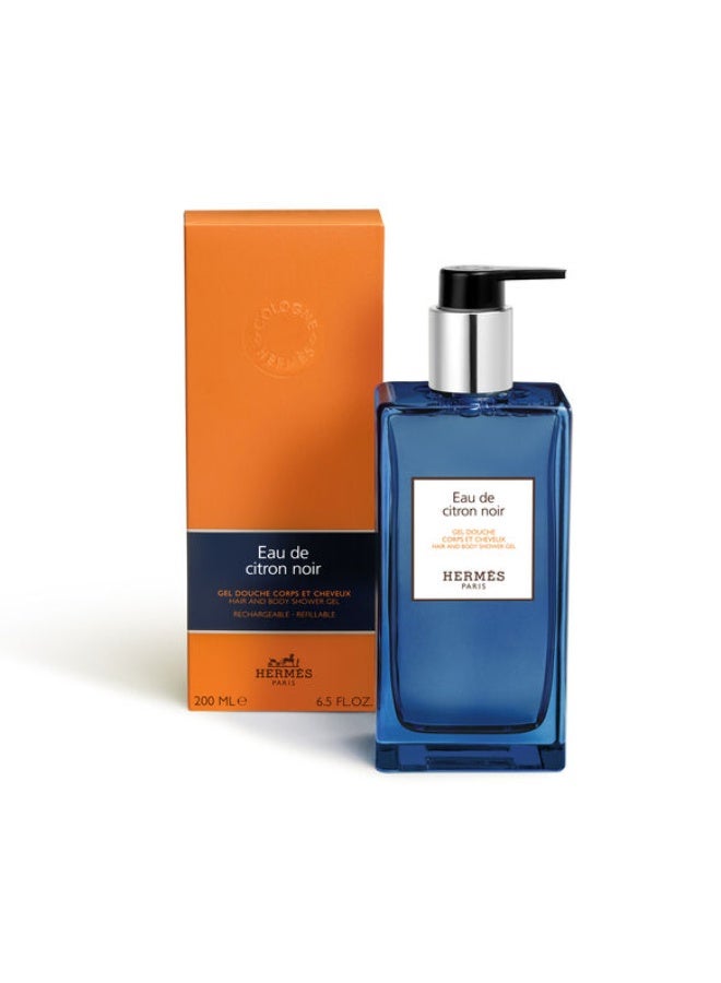 هيرميس أو دي سيترون نوير جل للشعر والجسم 200 مل - Image 2
