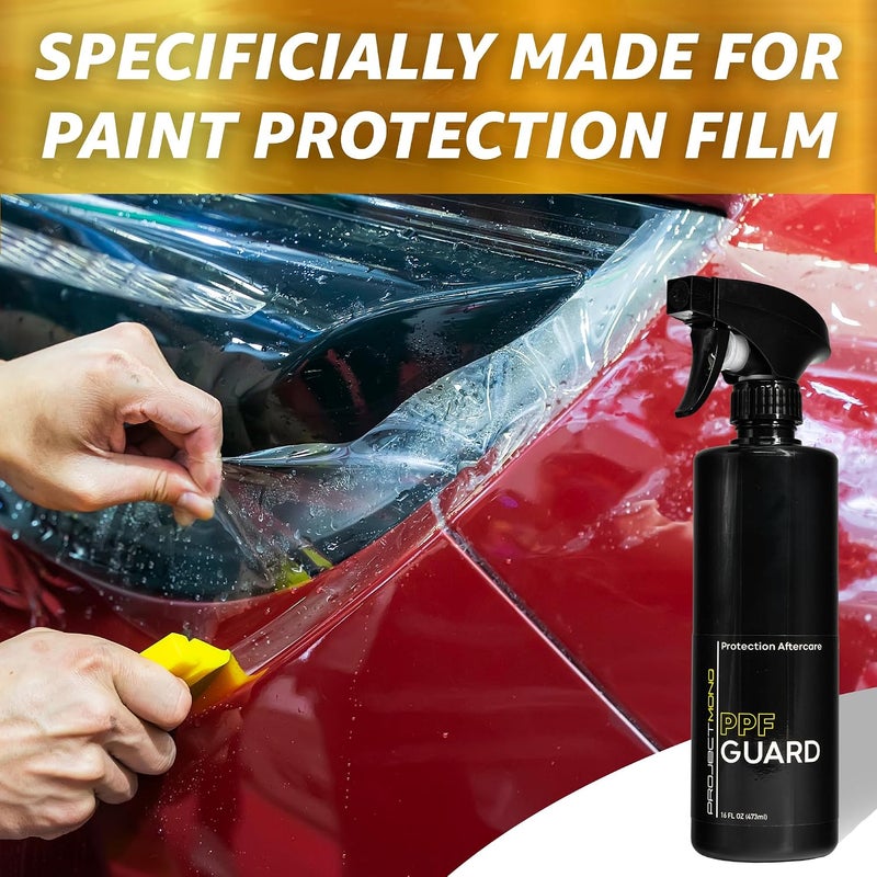 Project Mono's PPF Guard - Cleans and Restores Paint Protection Film, Enhances Hydrophobic Properties for All Car PPF (16 fl oz) - Image 5