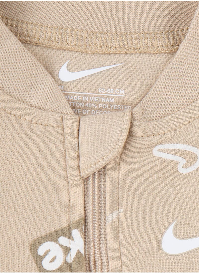 Nike - Infant E1D1 Aop Footed Coverall - Image 1