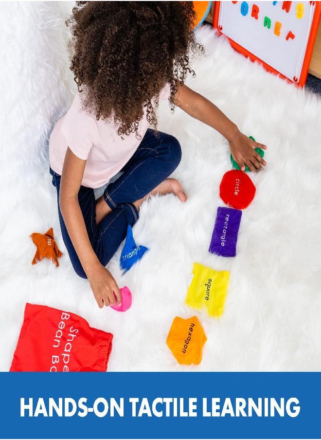 Educational Insights - Educational Insights Shapes Beanbags, Learn Shapes, Toddler Learning Toy, Preschool Classroom Must Haves, Set of 8 Bean Bags, Ages 3+ - Image 1