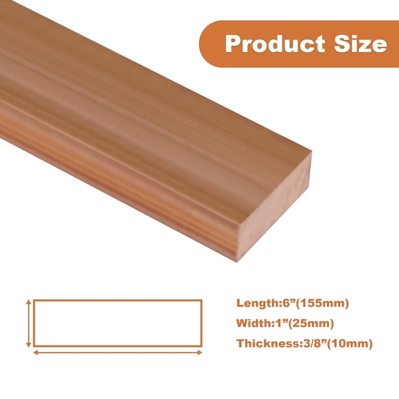 SuperDi Copper Flat Bar Stock 3/8" x 1" x 6"- Knife Making, Hobby, Craft, C110-1 Bar - Image 2