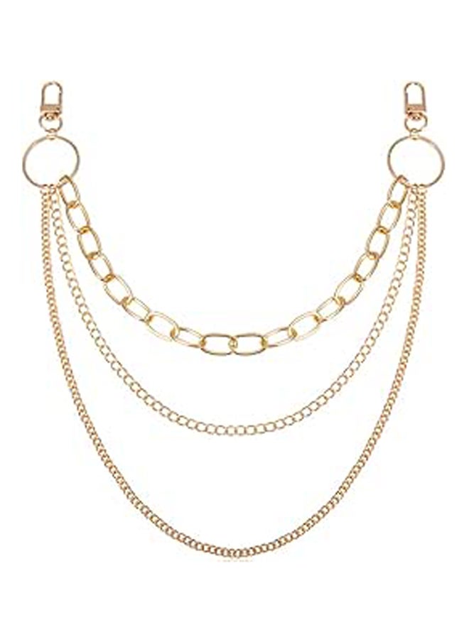 Generic - Waist Chain Jeans Chain Silver Pants Chain Mult - Image 1