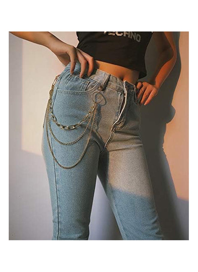 Generic - Waist Chain Jeans Chain Silver Pants Chain Mult - Image 1