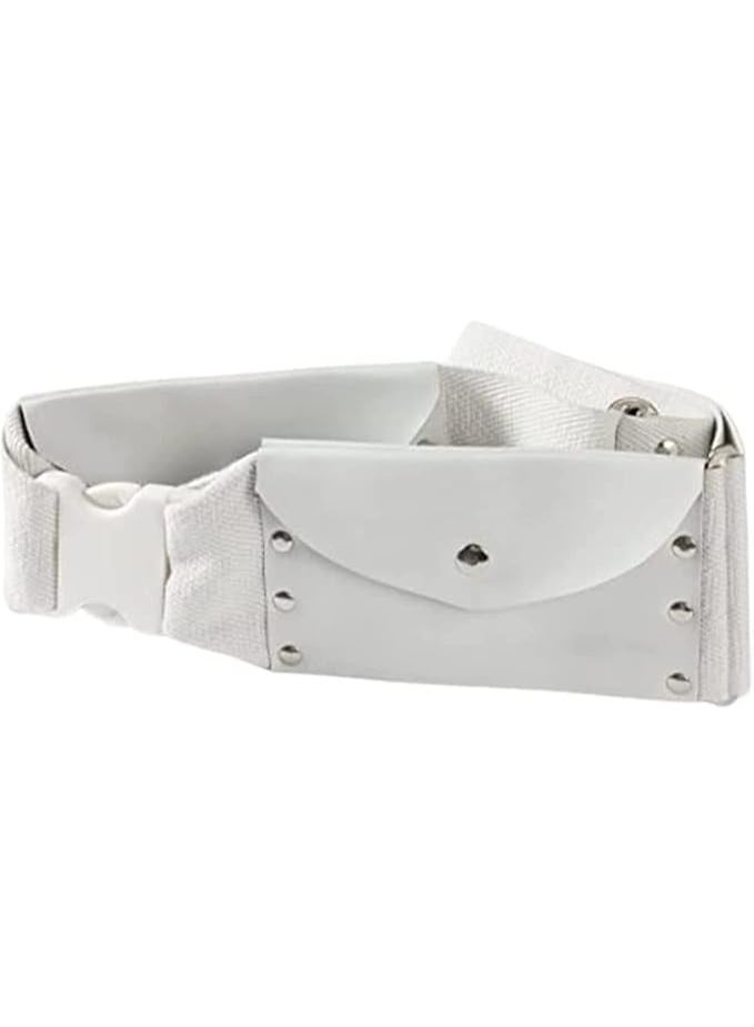 سکیلو حقائب حزام الحج والعمرة باللون الأبيض عالية الجودة لحجاج العمرة المسلمين - حقيبة خصر للسفر خفيفة الوزن وقابلة للتعديل وآمنة - Image 4