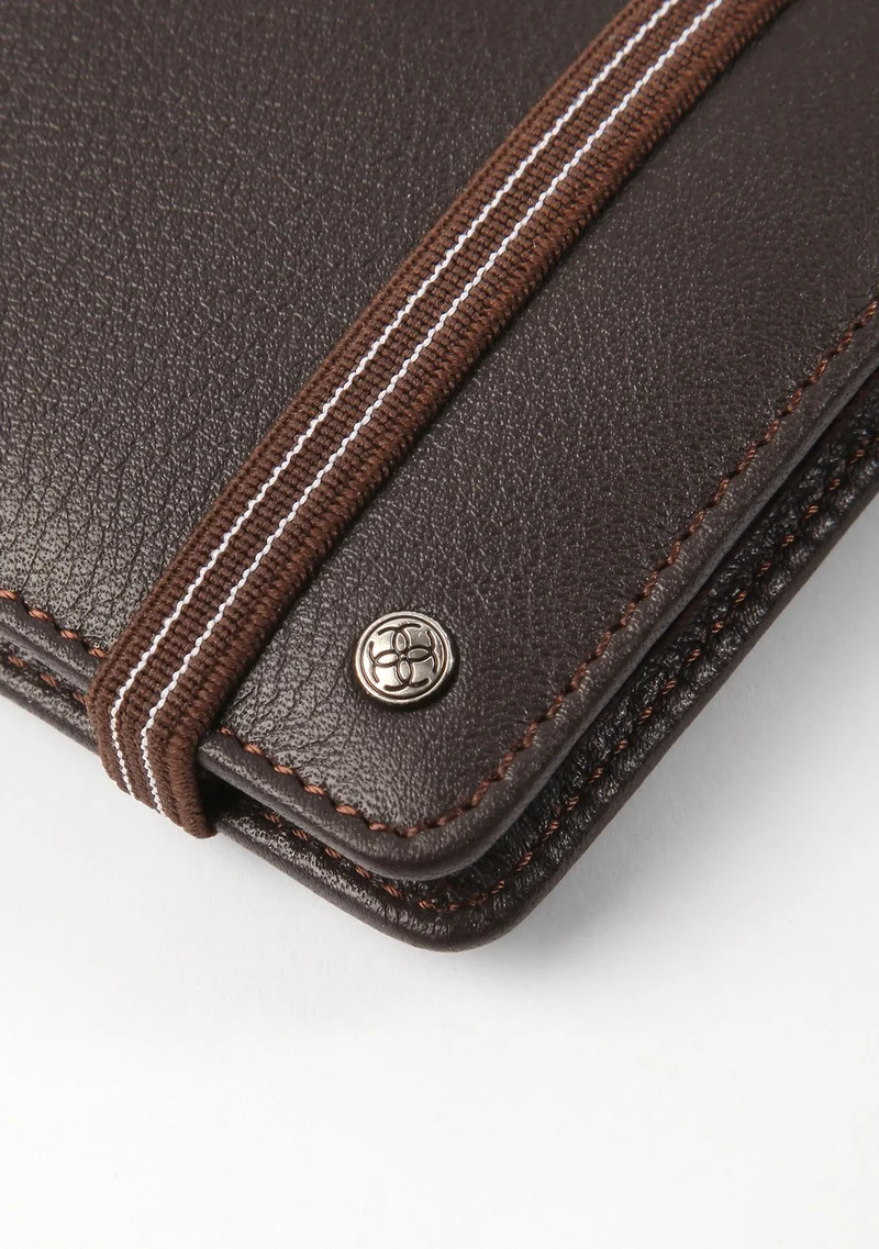 جنكيز باكيل Leather Brown Men's Wallet 27424T