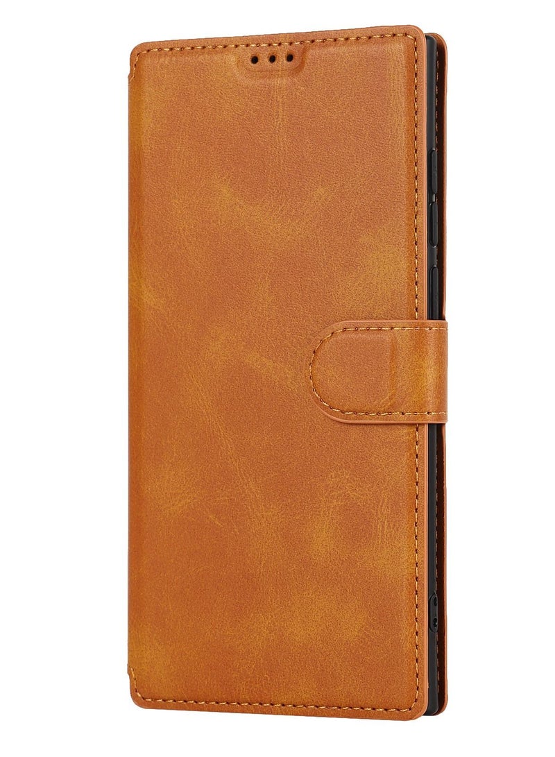 Suteni Flip Cover Leather Protective Case for Samsung Mobile Phone - Image 1