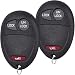 Aniterbo Car Key Fob Keyless Entry Remote Compatible with Chevy ColoradoVentureGMC CanyonHummer H3H3TIsuzu i280i290i350i370 Replacement Key L2C0007T 2Pack3BTN - Image 2