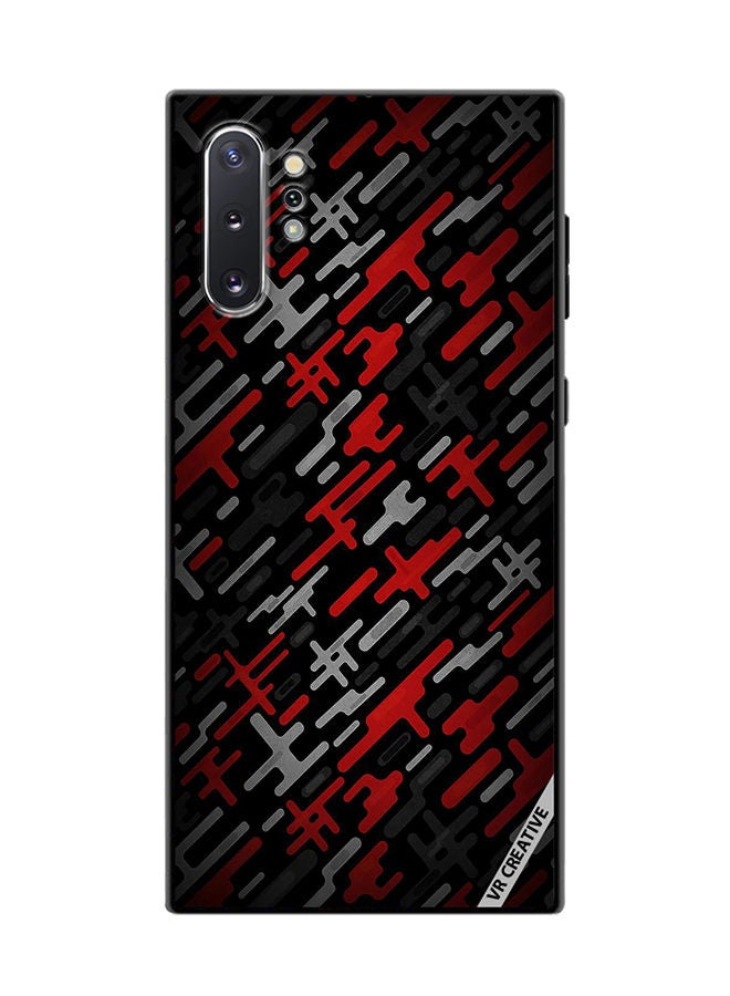 VR CREATIVE Protective Case Cover For Samsung Galaxy Note10 Plus 5G Abstract Design Multicolour - Image 1