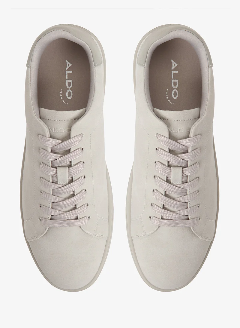 ALDO LIGHT GREY Janson Low-top Lace-Up Sneakers for Men | Best Price UAE