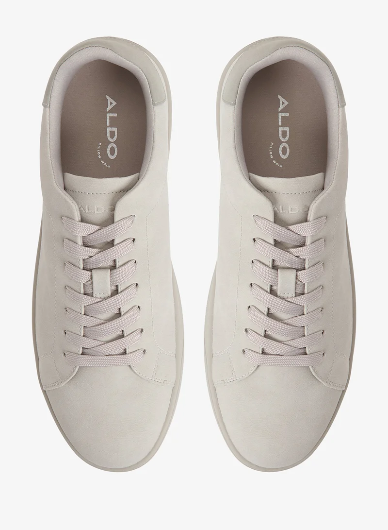 ALDO LIGHT GREY Janson Low-top Lace-Up Sneakers for Men | Best Price UAE