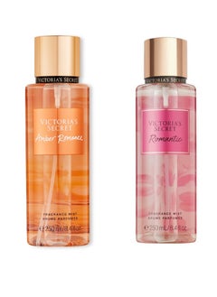 Victorias Secret - Beauty Pack Of two Amber Romance And Romantic Body mist 250x2 (Total 500ml)  - Image 1