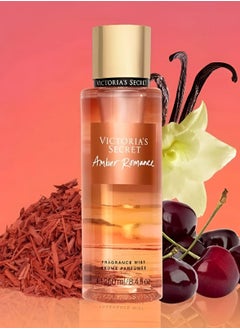 Victorias Secret - Beauty Pack Of two Amber Romance And Romantic Body mist 250x2 (Total 500ml)  - Image 2