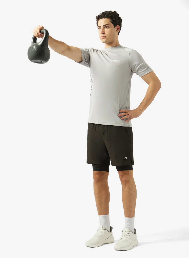 FRWD 2 in 1 shorts added some reflective trims at back