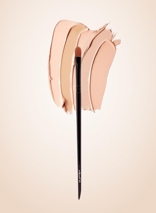 JUST GOLD Justgold Flat Shader Concealer Brush for Applying or Blending Cream Contour or Cover Foundation #63 - Image 1
