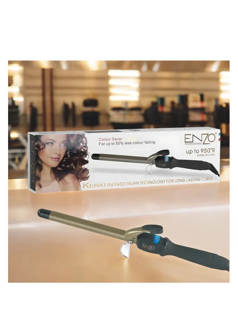 ENZO Professional - Enzo Professional Hair Curler – Colour Saver + IONTEC Technology | Up to 950°F | 50% Less Colour Fading | Long-Lasting Curls | Heat Protection - Image 1