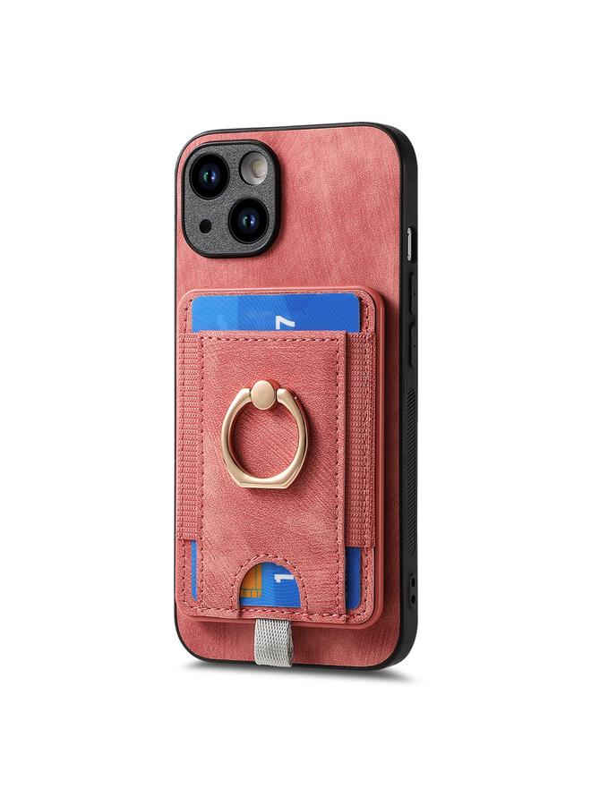S-TOP Case For iPhone 7 Plus / 8 Plus Retro Splitable Magnetic Card Bag Leather Phone Case - Image 2