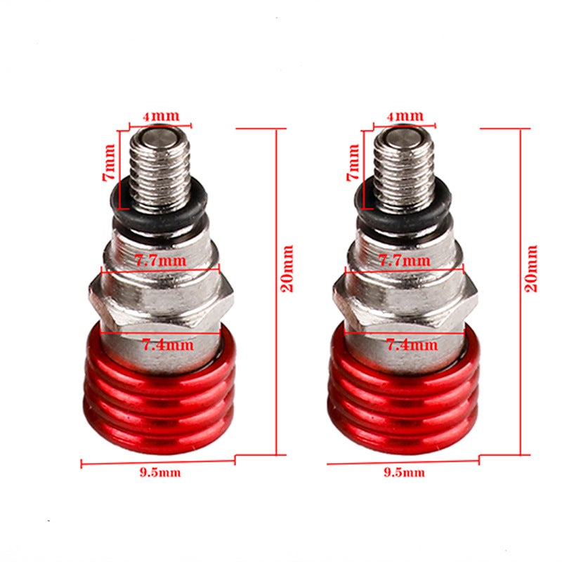 General Version M4/Wp Modified Off-Road Motorcycle Shock Absorber Bleed Screw Bleed Valve M5 - Image 3