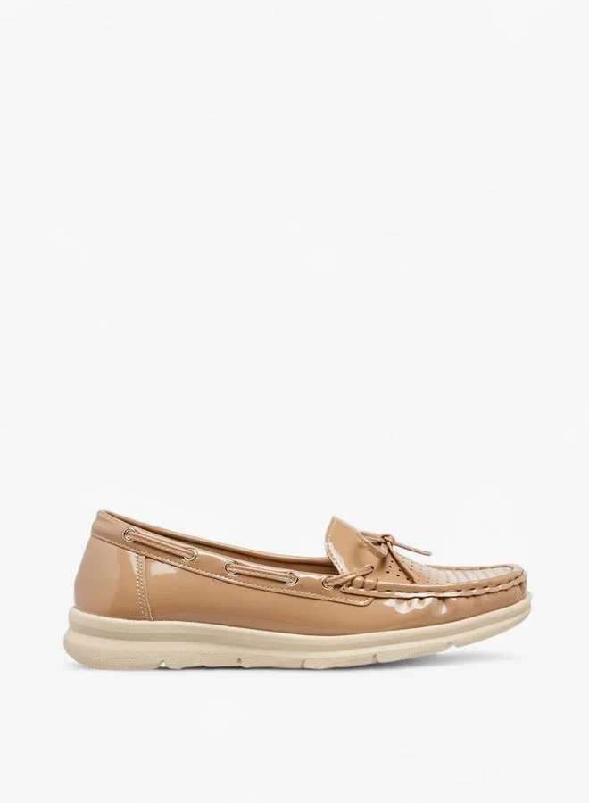 Le Confort Bow Accent Slip-On Loafers