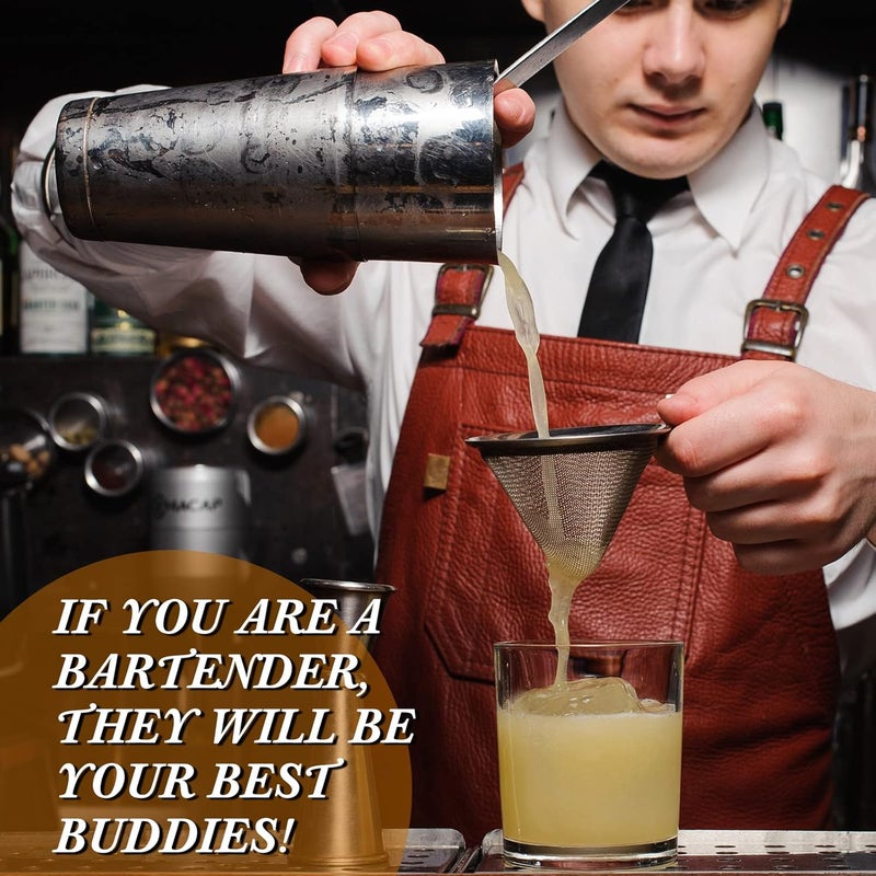 Eaasty 6 Pieces Jigger for Bartending Double Cocktail Japanese Jigger 2 oz 1 oz Stainless Steel Shot Glass Measuring Cup for Home Bar Drink Kitchen Bartender Tools - Image 5