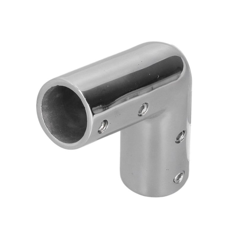 110 Degree Boat Handrail Elbow 316 Marine Grade Stainless Steel - Corrosion Resistant Mirror Polished Marine Pipe Fitting for Saltwater Boat Railing Systems - Image 2