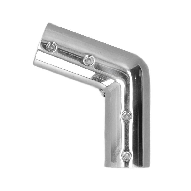 110 Degree Boat Handrail Elbow 316 Marine Grade Stainless Steel - Corrosion Resistant Mirror Polished Marine Pipe Fitting for Saltwater Boat Railing Systems - Image 5