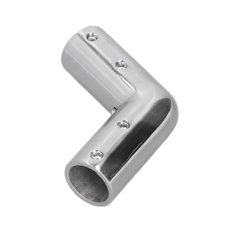 110 Degree Boat Handrail Elbow 316 Marine Grade Stainless Steel - Corrosion Resistant Mirror Polished Marine Pipe Fitting for Saltwater Boat Railing Systems - Image 3